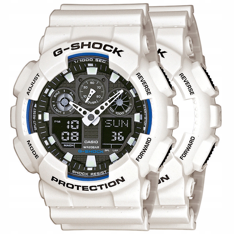 Hodinky Casio G-Shock Set GA-100B-7AER Bezel 10395292 Řemínek 10395227 20