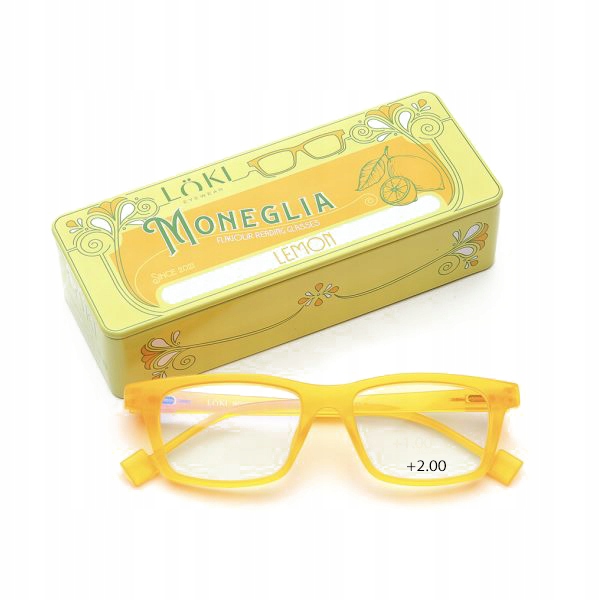 +2.0 Plusy Loki Italy Okulary do komputera Blue Block okulary do czytania