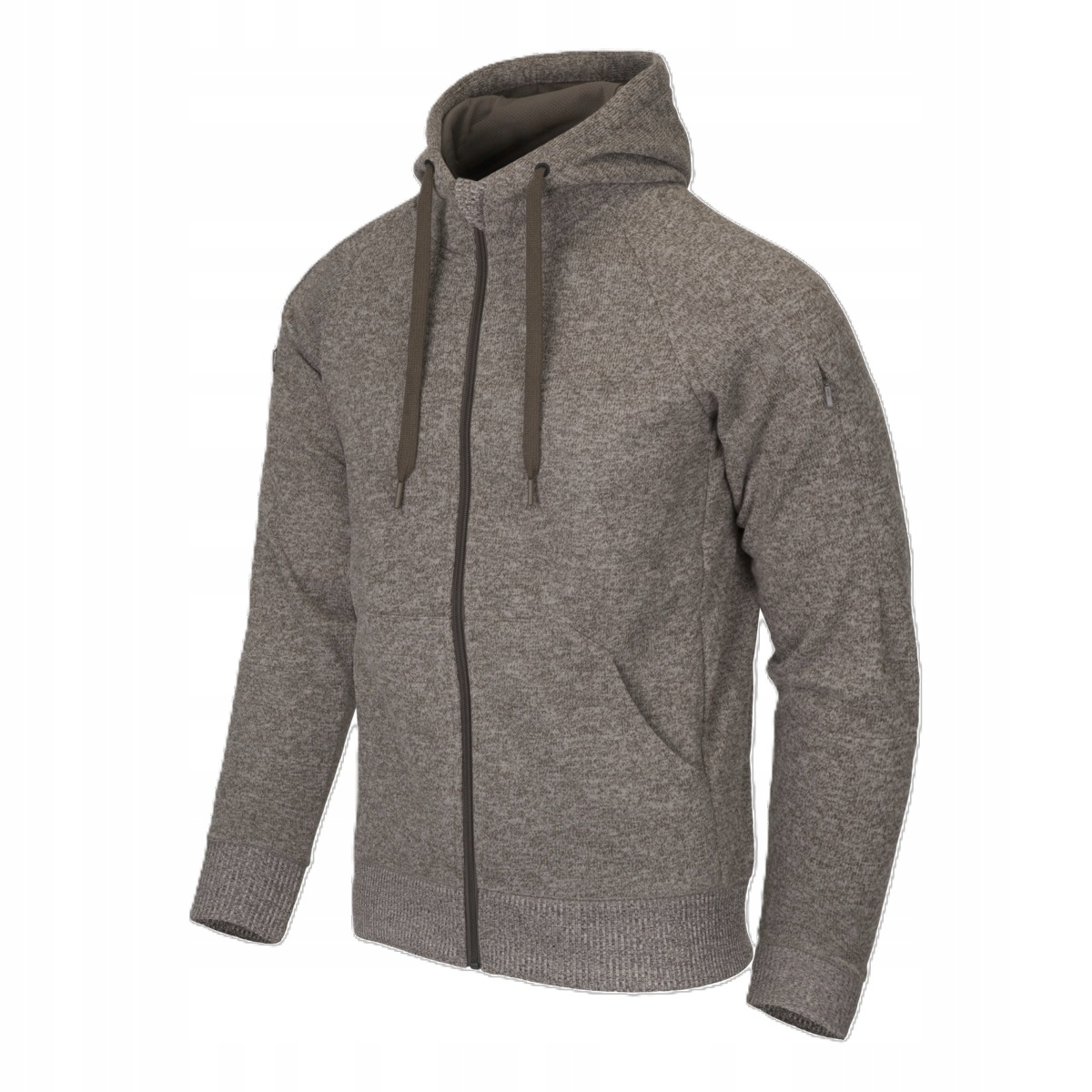 Mikina Helikon Covert Hoodie Fullzip Melange Light Tan -2XL