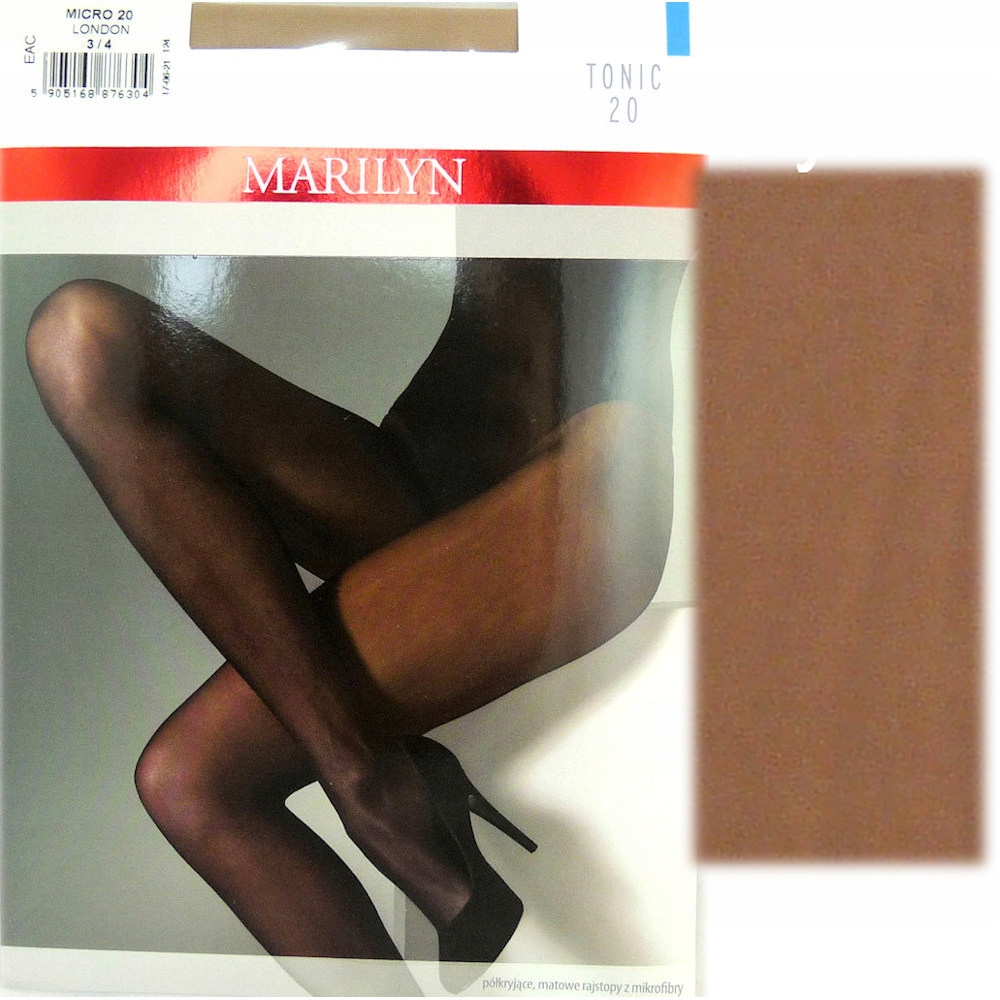 

Marilyn Tonic 20 R1/2 modne rajstopy micro beige