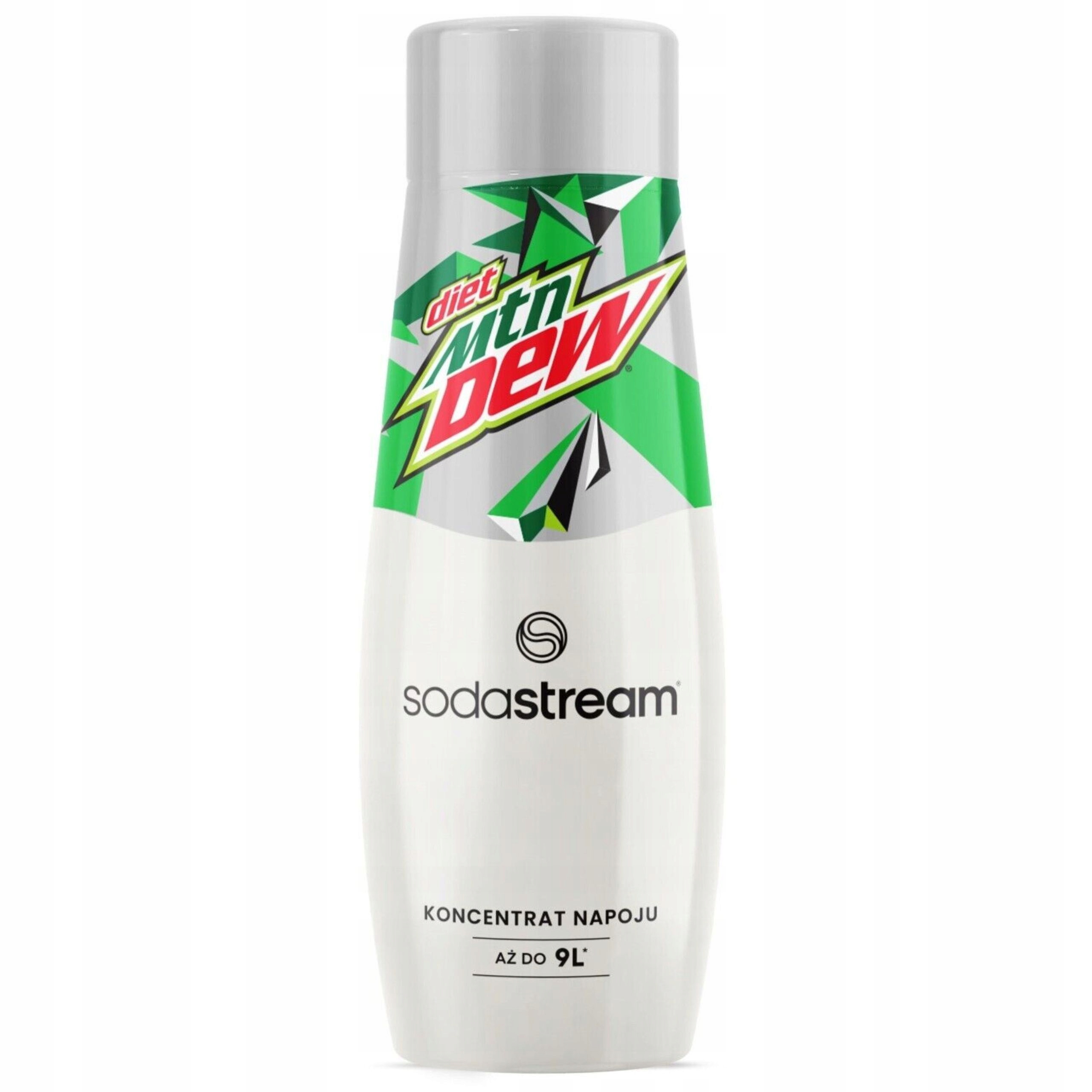 Syrop koncentrat SodaStream Mountain Dew Lght 440 ml do wody bez cukru
