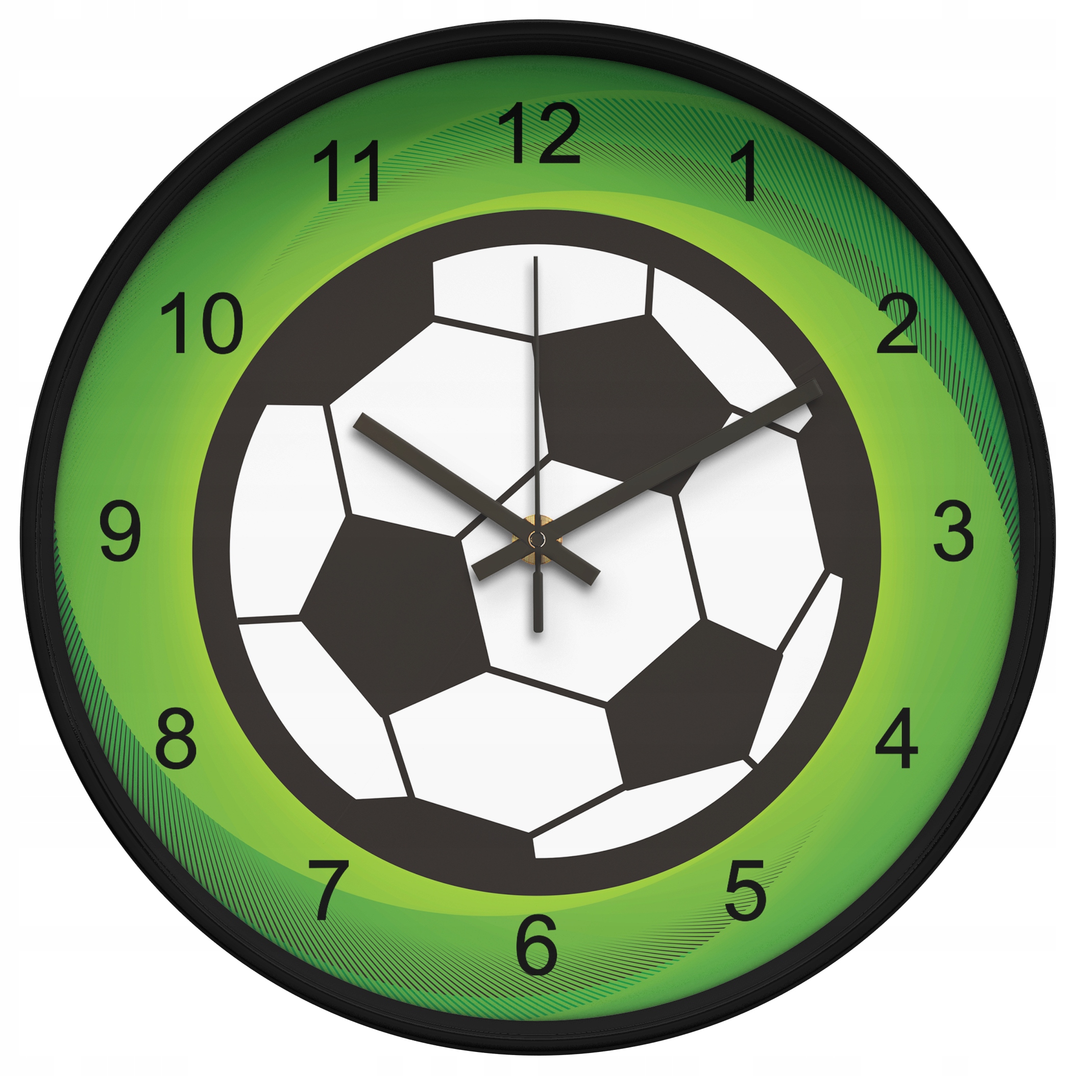 Zegar ścienny Piłka nożna boisko różne obudowy Marka inna
