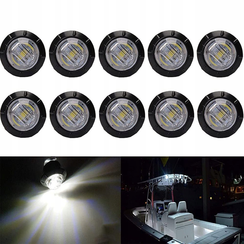 10szt Lampa obrysowa 3LED obrysówka WYSOKA JAKOŚĆ Stan opakowania otwarte