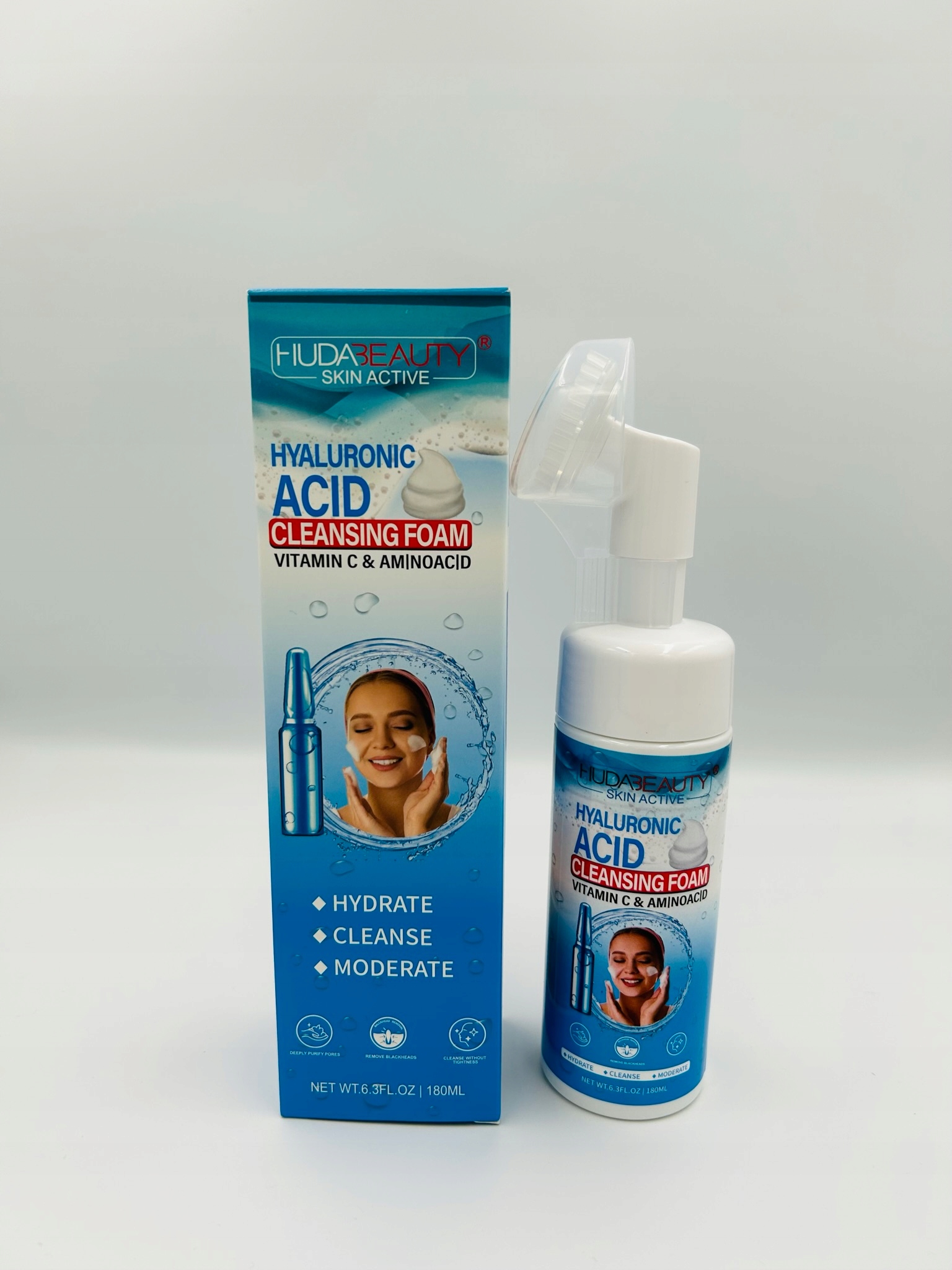 

Pianka Oczyszczająca Z Kwasem Hialuronwym