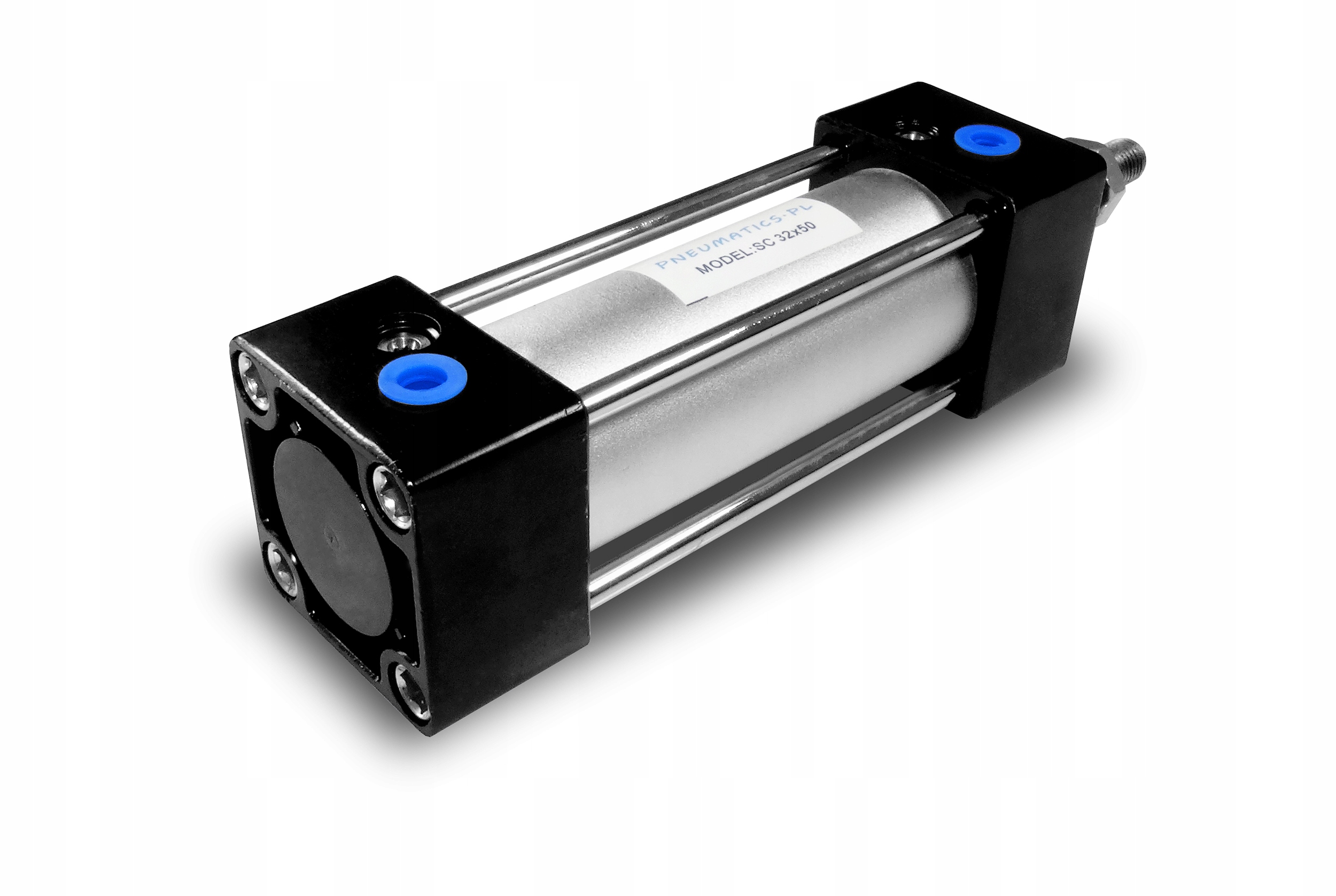 Siłownik Pneumatyczny Napęd 40x100 ISO 15552/6431 Waga produktu z opakowaniem jednostkowym 1 kg