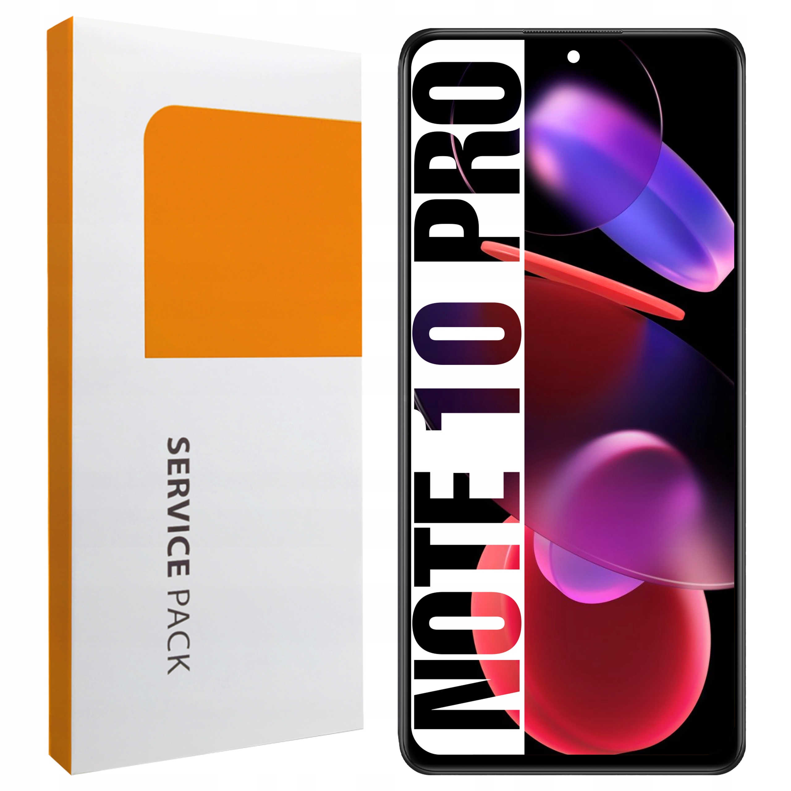 Originál Zila pre Xiaomi Redmi Note 10 Pro LCD Digitizer Dotykový rámček