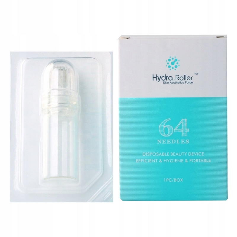 Dermaroller Stempelek z dozownikiem serum roller