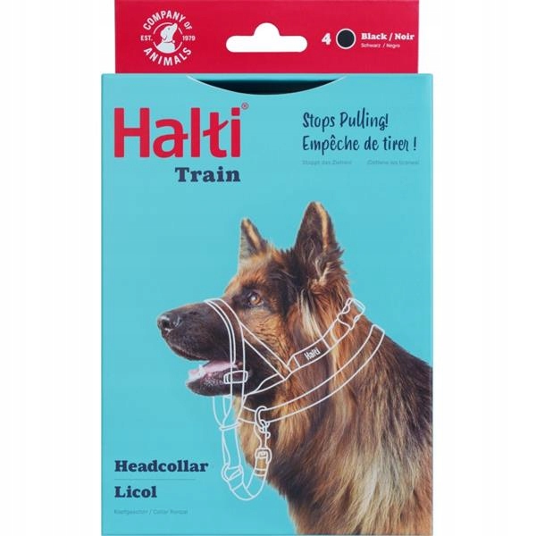 Levně Ohlávka nylon Halti vel. 4 rotvajler, doga Coa