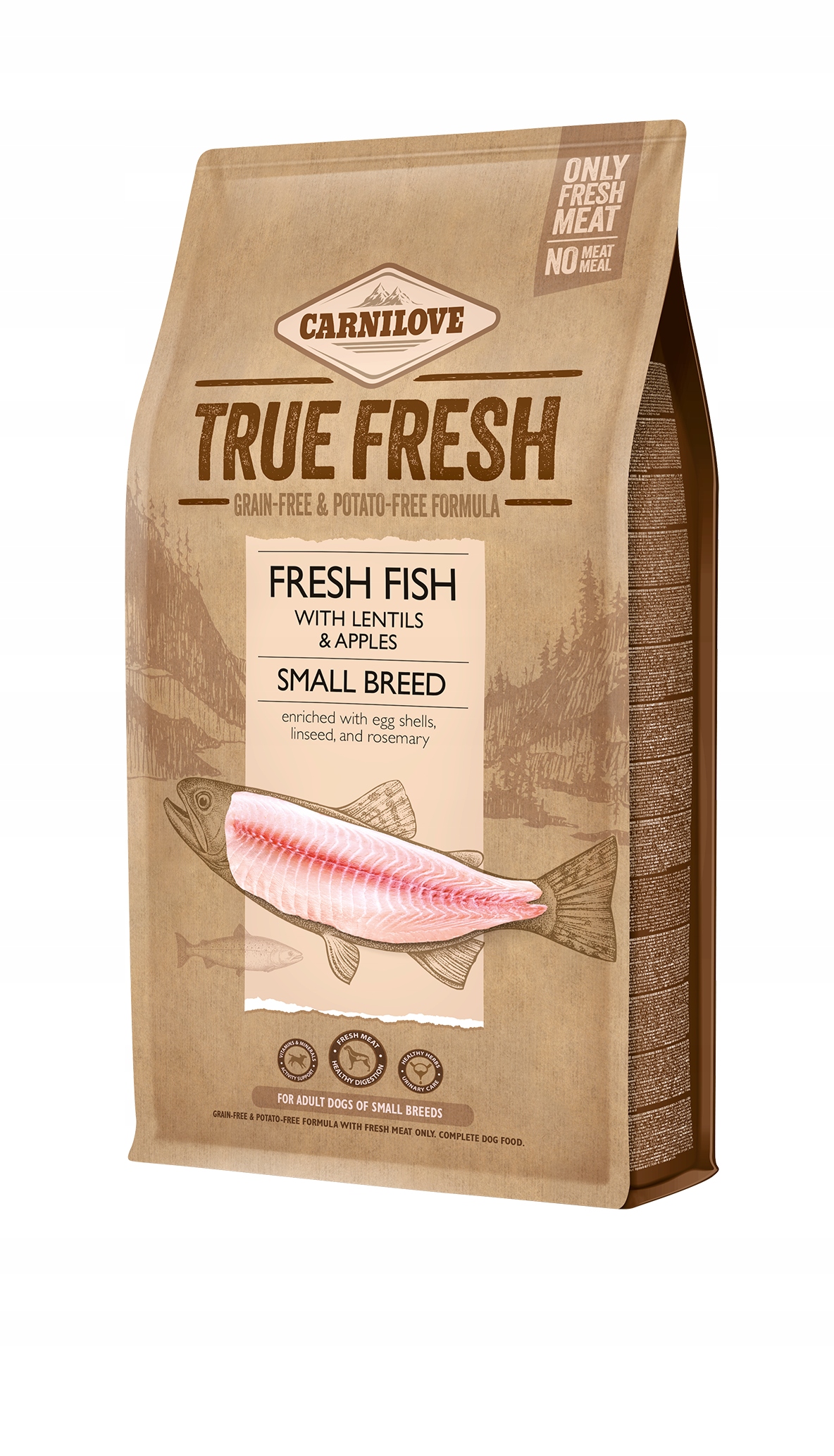 Levně Carnilove True Fresh Small Ryby 1,4 kg Maltézský