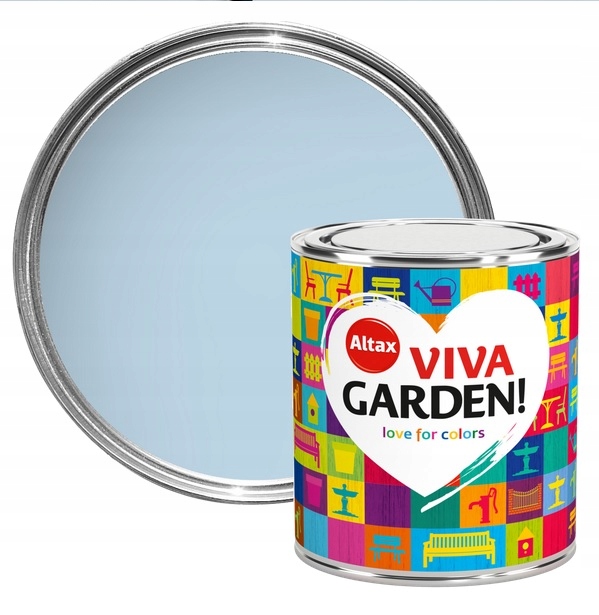 

Farba Viva Garden 750 ml. niezapominajka