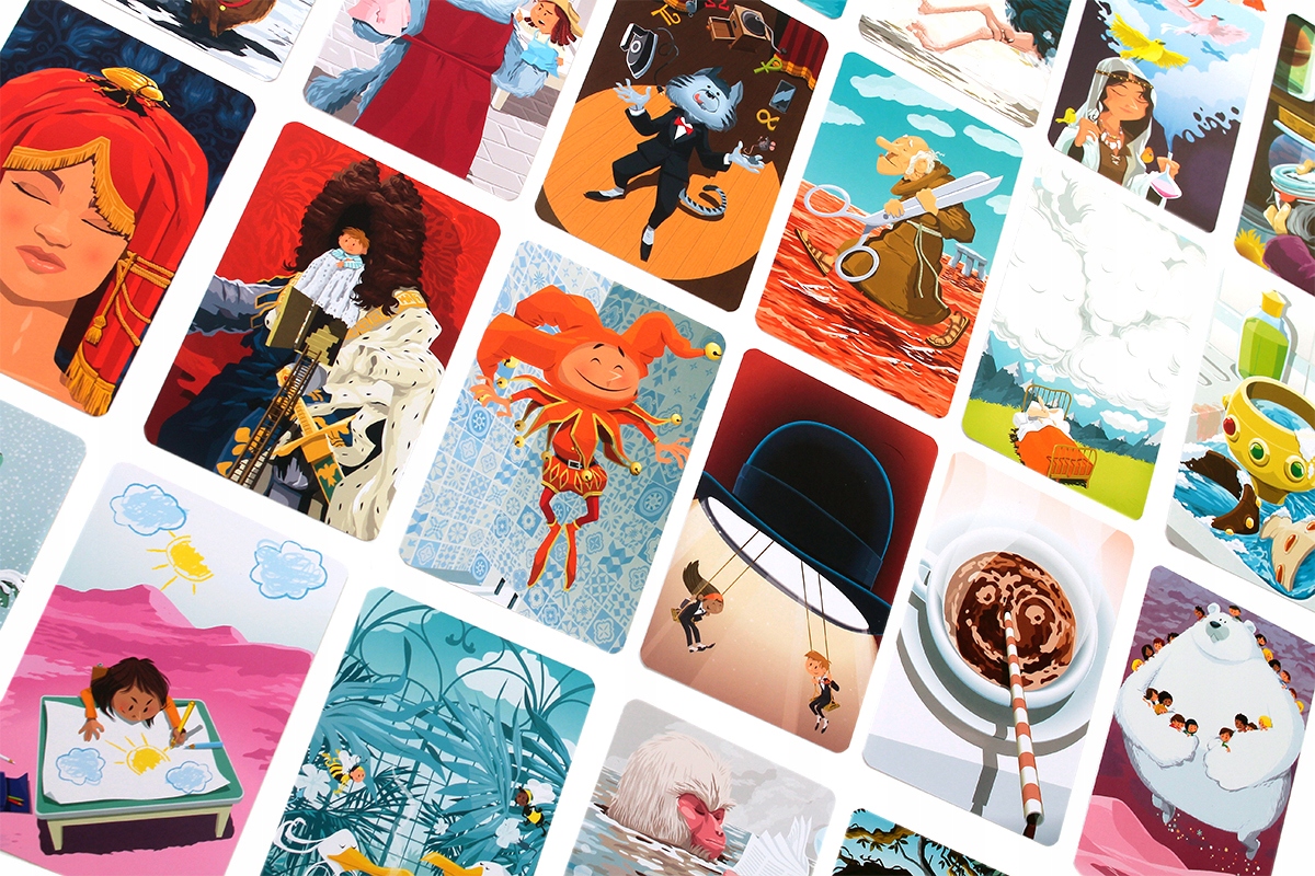 DIXIT 10 ZWIERCIADŁA - DODATEK DO GRY DIXIT REBEL Bohater Inny