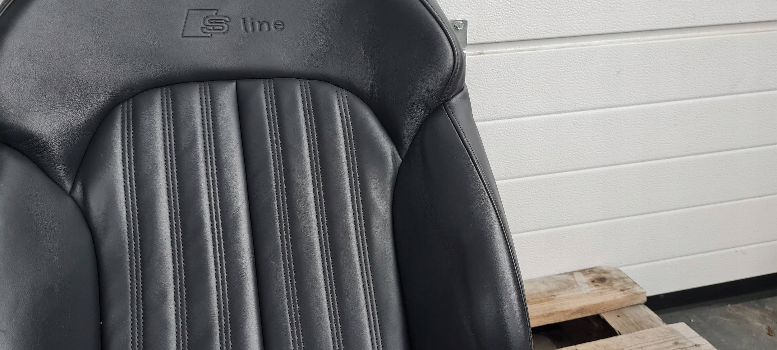 A7 4G side OPARCIE leather seat seat left front SLINE VALCONA A6 C7 4G