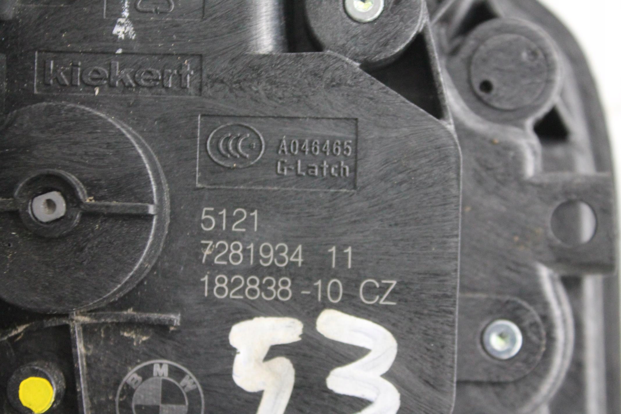 lock door right front 7281934 BMW X1 F48