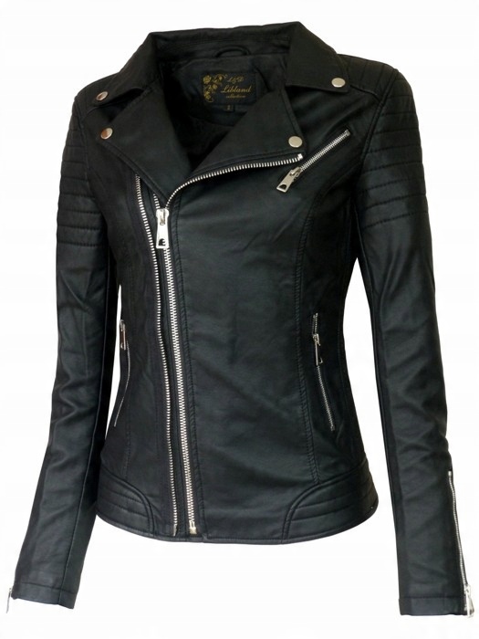 

LD53 _ Ramoneska _ Kurtka _ Skóra _ Moto Biker _ S