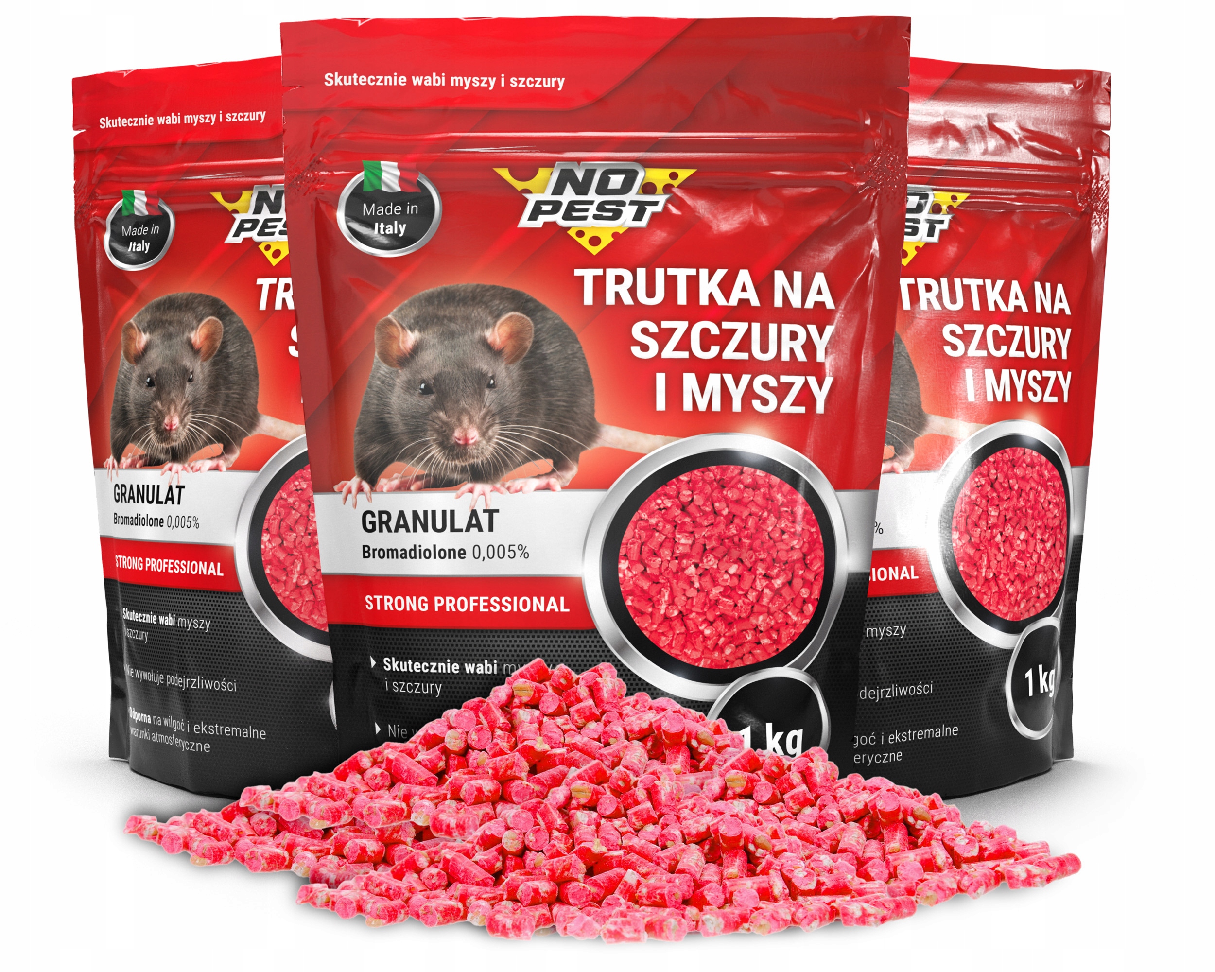 

Trutka Na Myszy I Szczury Granulat No Pest 3KG