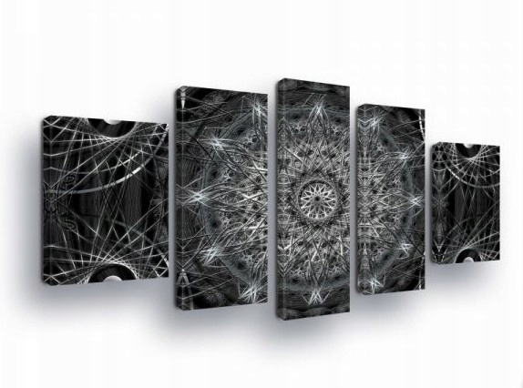 Obraz 170x100 Abstrakcia Fraktal Vzor Línie Geometria Dynamika Vesmír