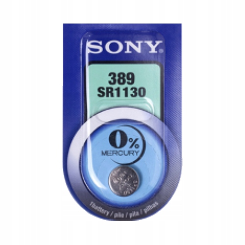 

Sony Bateria srebrowa SR1130 389 1.55V 1szt.