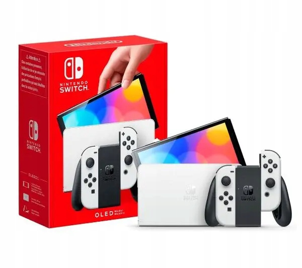 Konsola Nintendo Switch Oled 4/64GB Wifi Biała