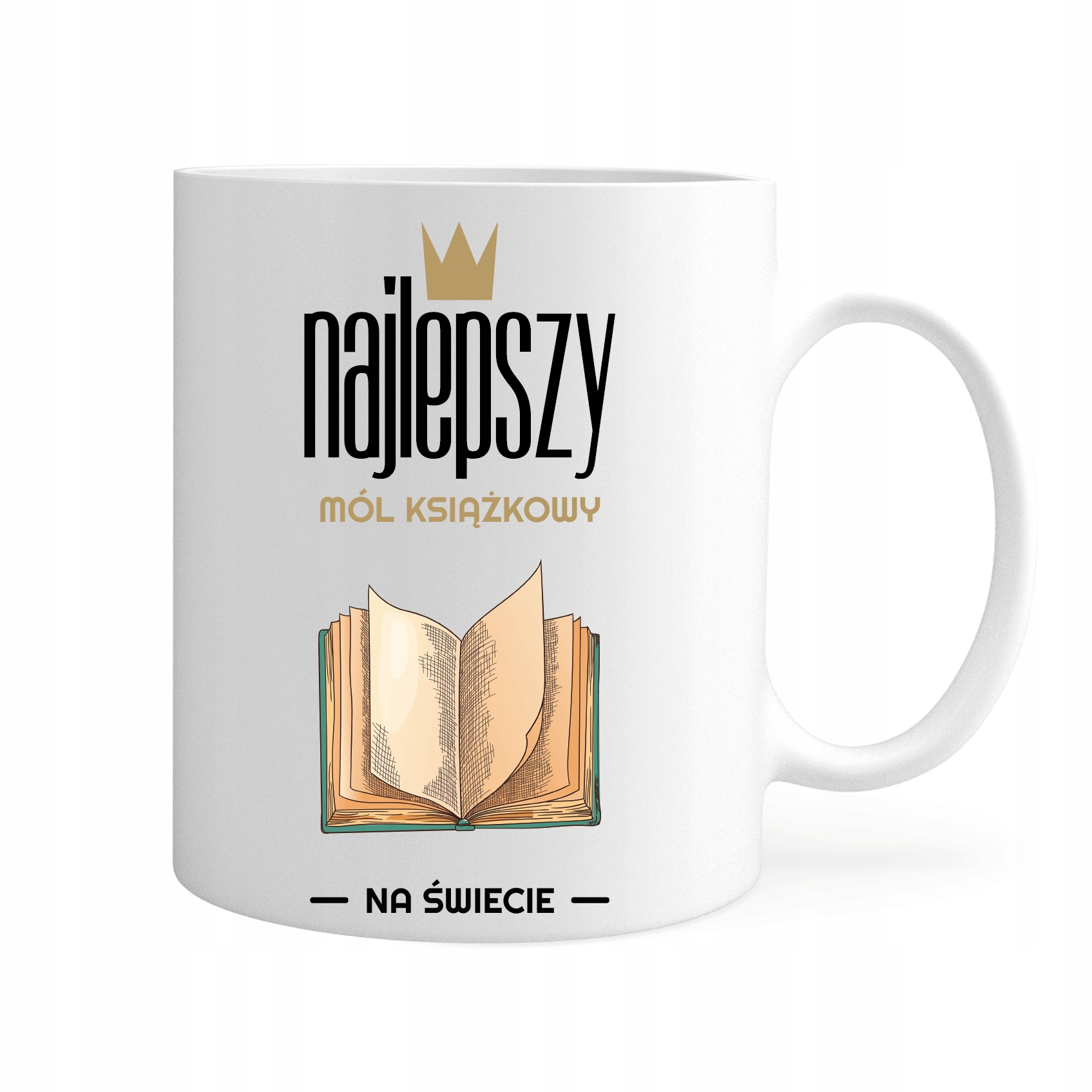 

Kubek Najlepszy Mól Książkowy Na Świecie