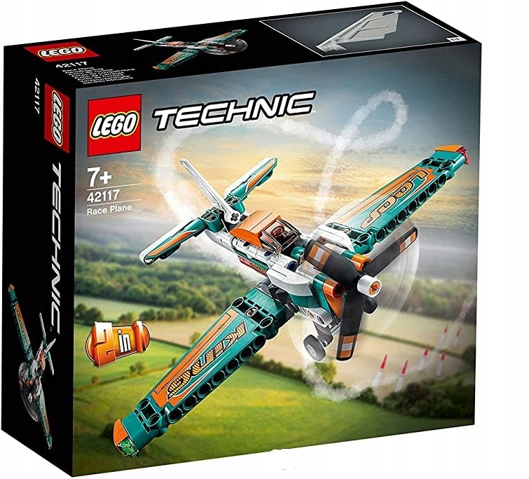 LEGO TECHNIC 42117 SAMOLOT WYŚCIGOWY