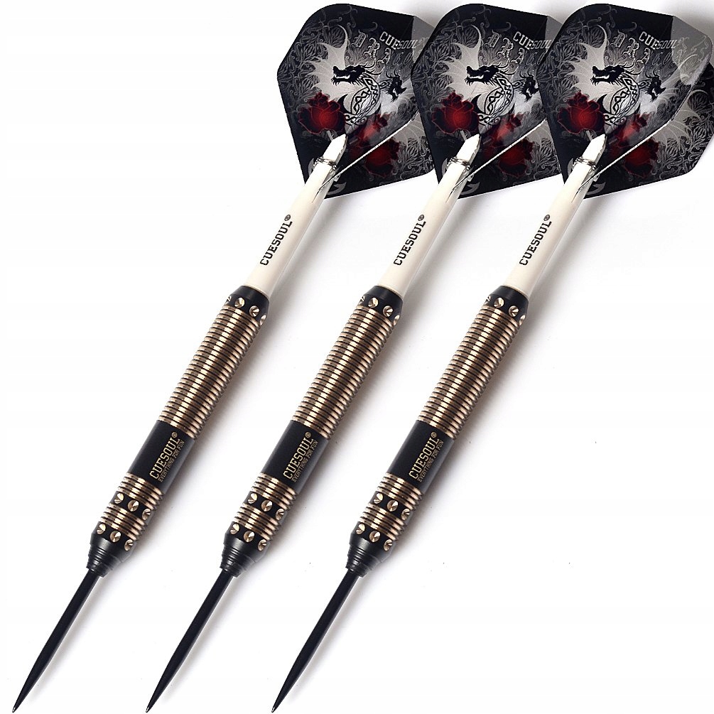 CUESOUL Dragon Deluxe Rzutki Stalowe 21g Messing Dla Profesjonalistów — miniatura 3
