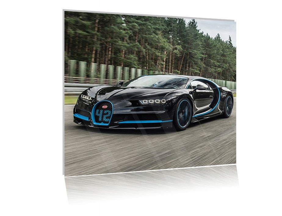 

Obraz szklany na szkle Bugatti 04 30x30