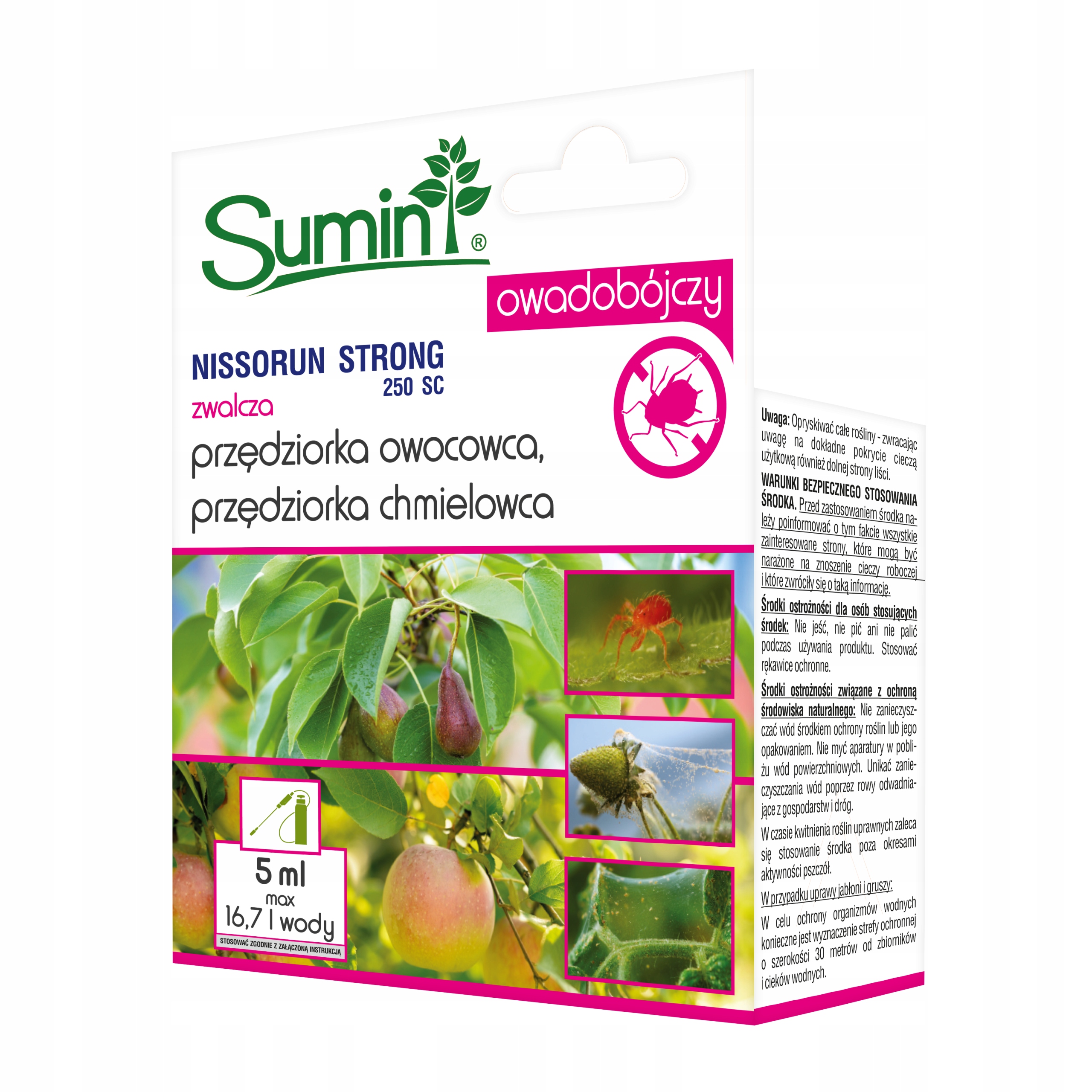 

Nissorun Strong 250 Sc 5ml zwalcza przędziorki