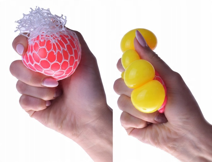 

Gniotek silikonowy Antystresowy w Siatce Ball