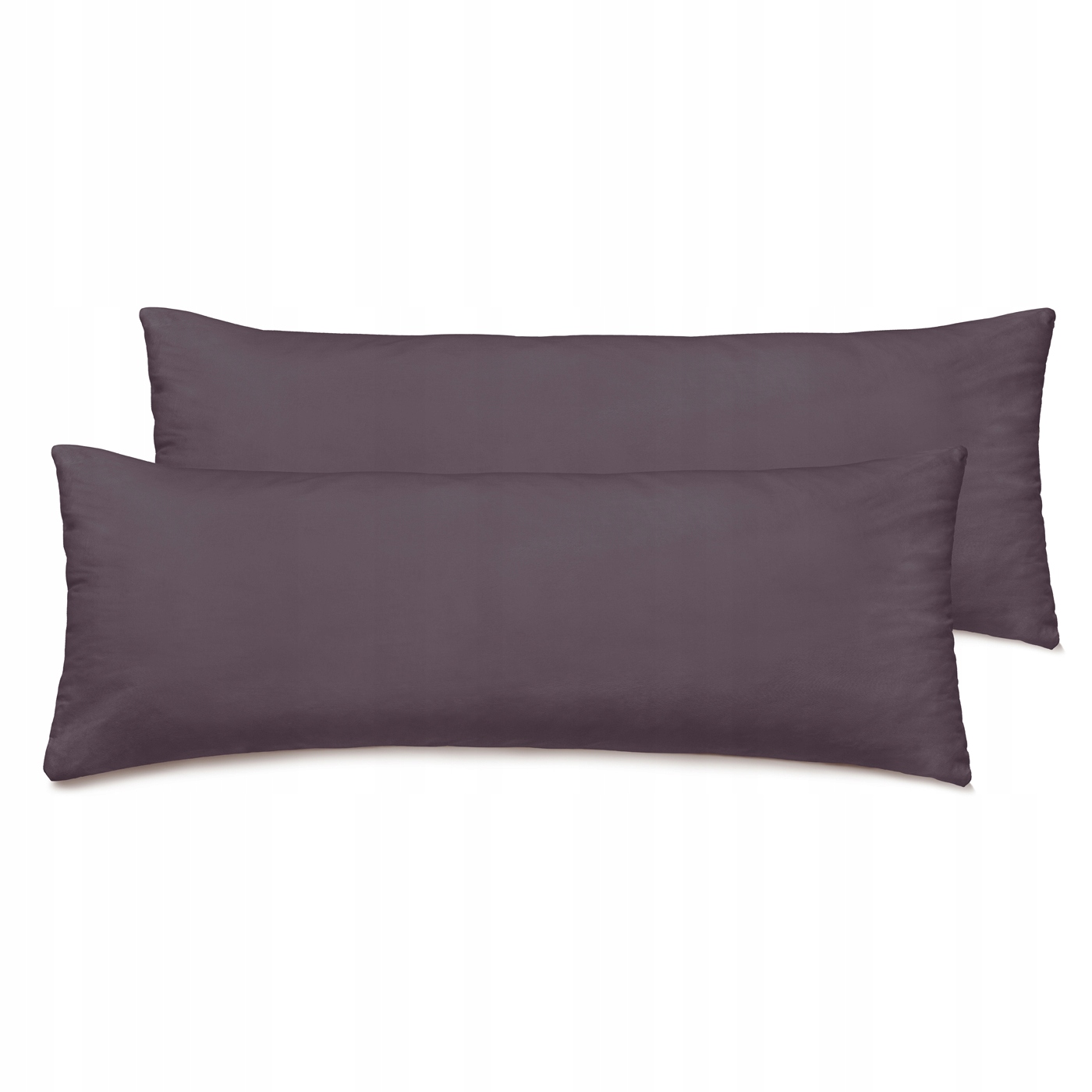 

Ozdobne poszewki gładkie Czekoladowe zamek 40x120