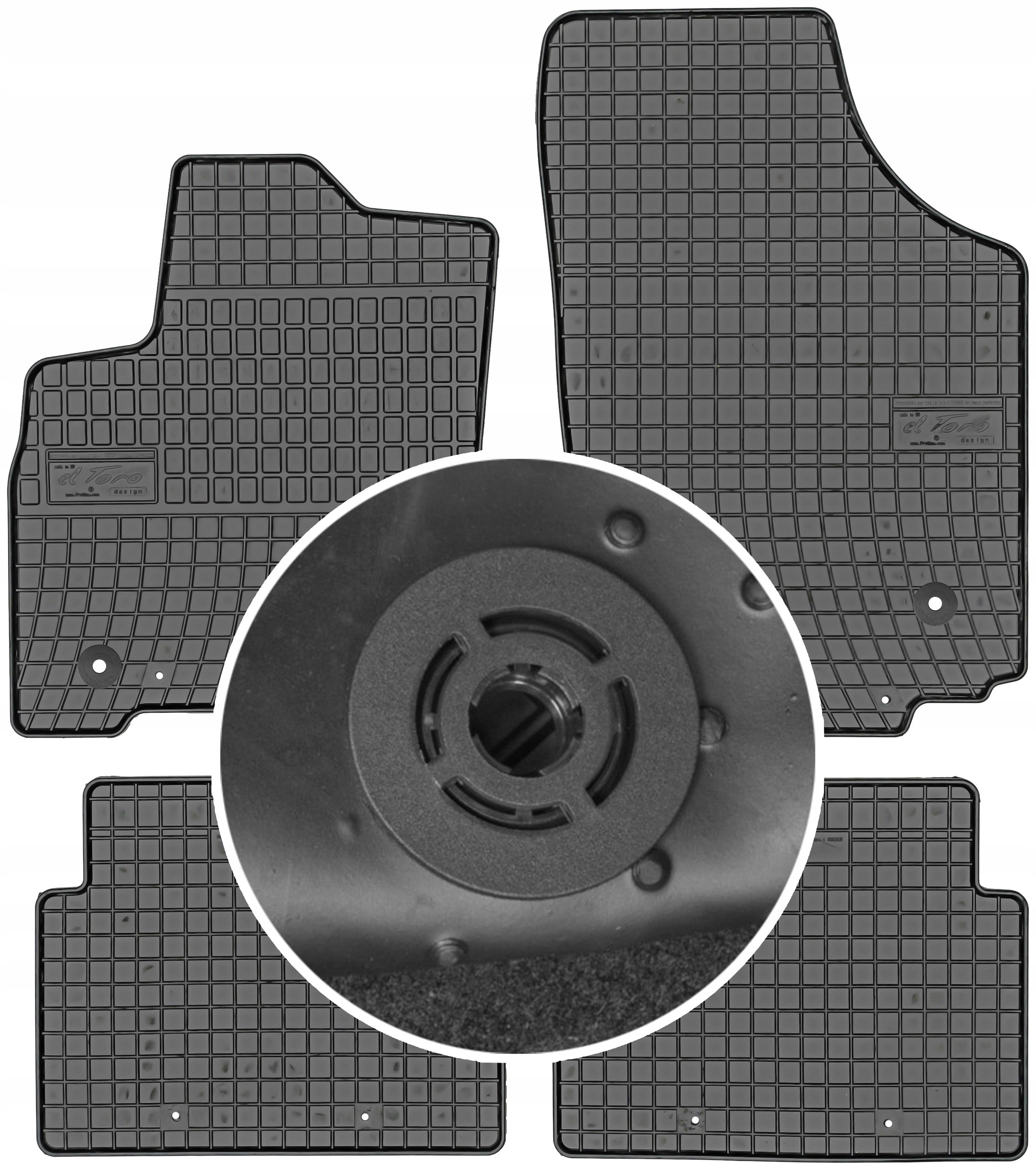 

Opel Meriva 2003-2010 Wycieraczki gumowe
