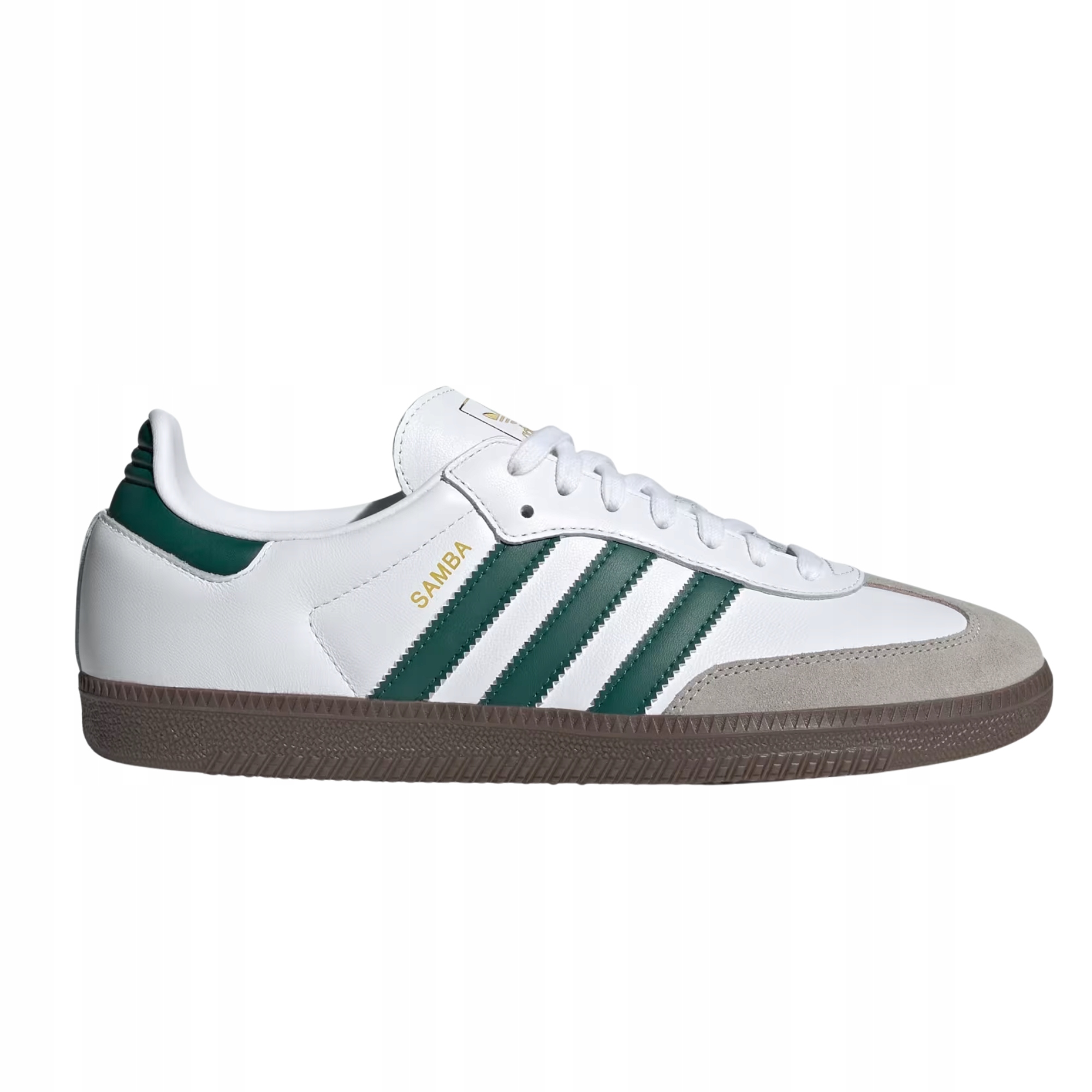 Dámské Boty adidas Samba Tenisky Kůže Bílá Zelená Nízké 38