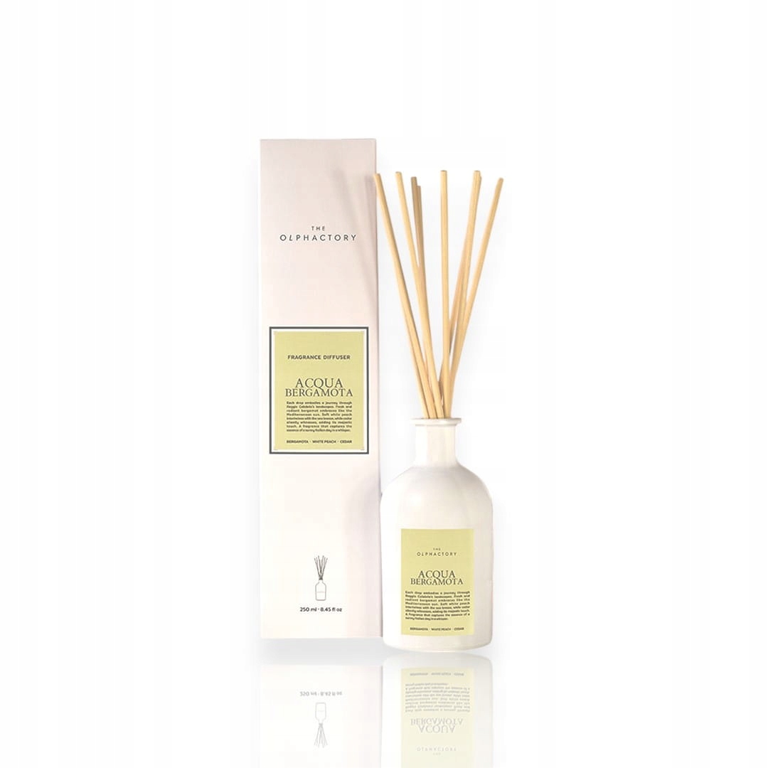Difuzér 250 ml, Acqua Bergamota, White Insignia, The Olphactory