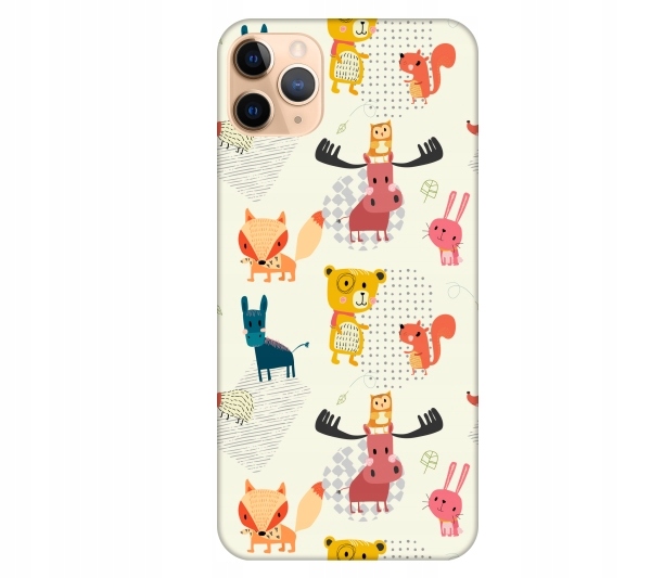 

Etui pokrowiec do iPhone 11 Pro Max Slodkie zwierz