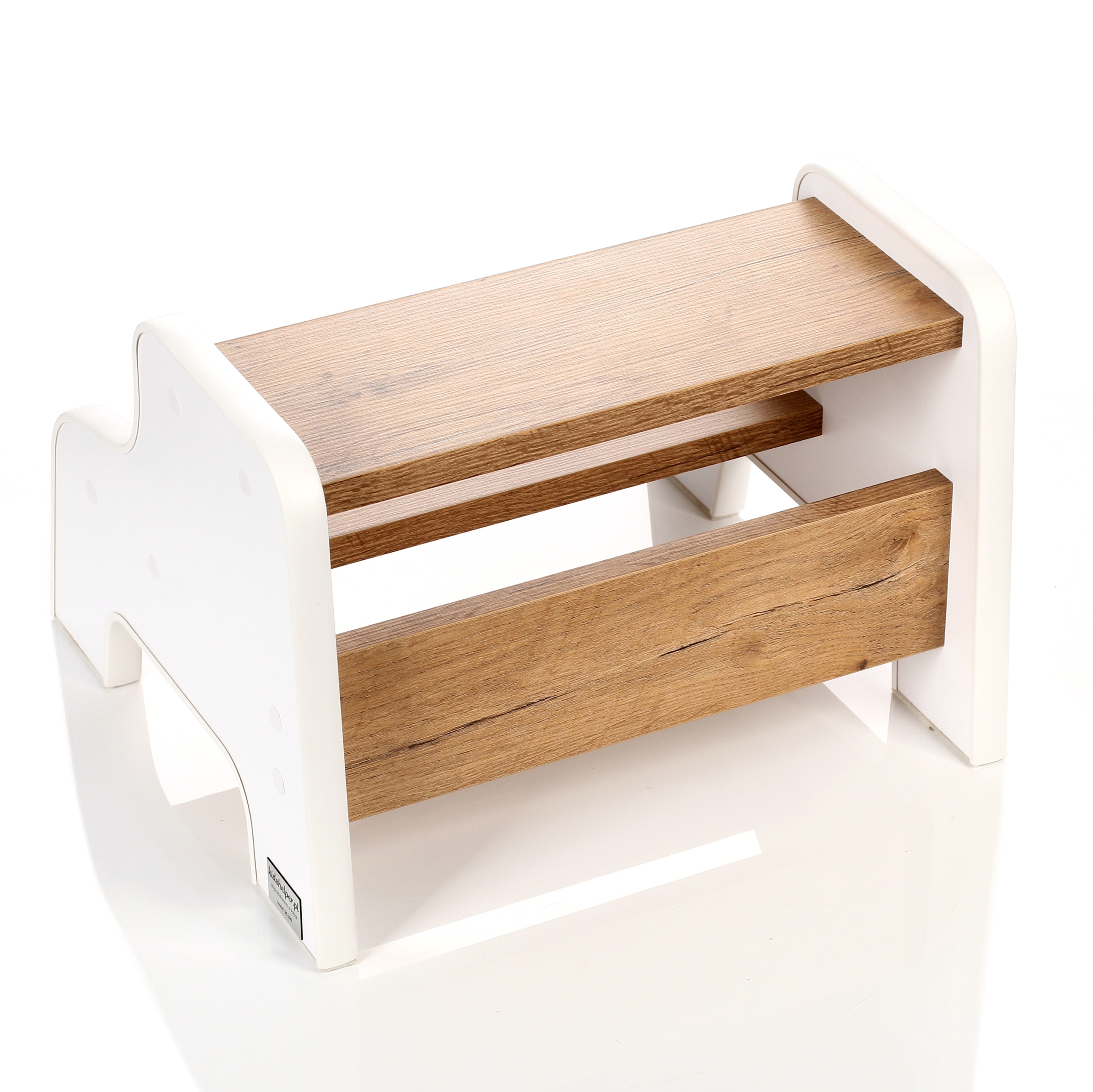 Schodki dla dziecka podest biało - dębowy SC-210 Kod producenta SC-210