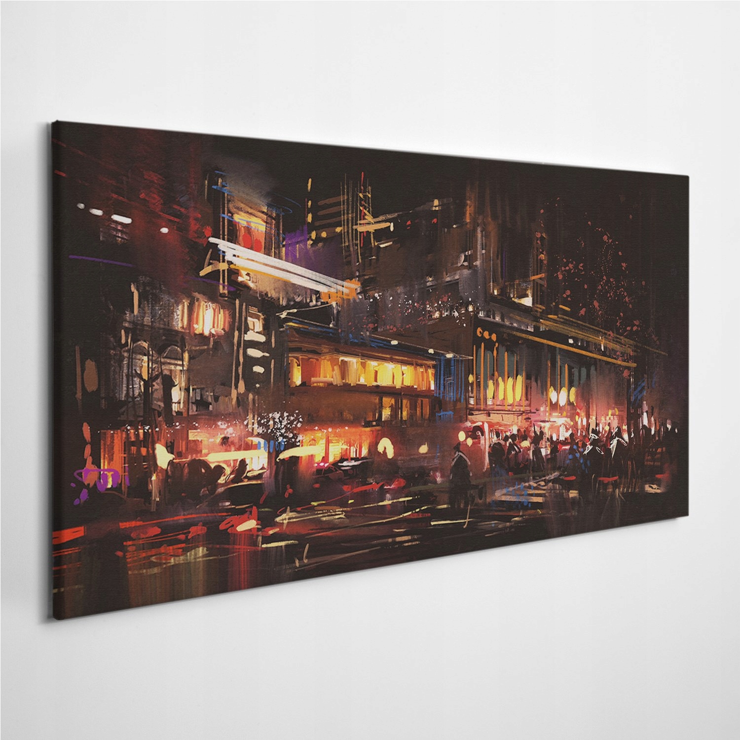 

Fotoobraz na płótnie Sklepy Miasto Ulice 100x50 cm