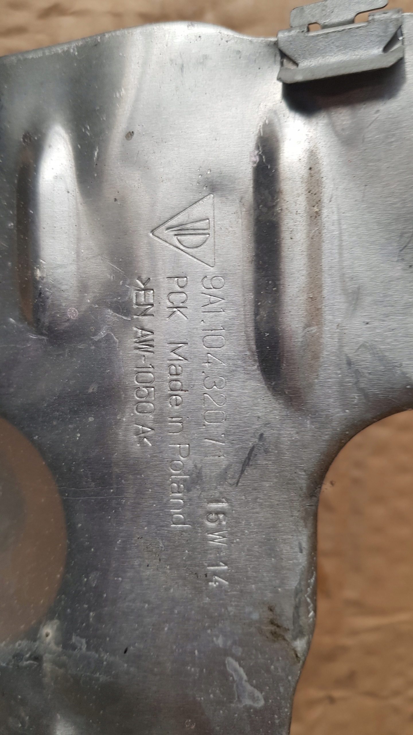 9A110432071 - PORSCHE 991 911 ТЕПЛОВОЙ ЩИТ П