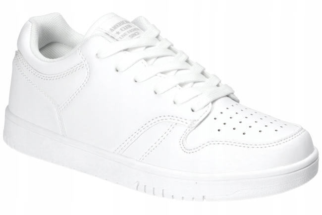 American Club ES170 Adidasy Modne Sneakersy Buty Sportowe Białe 39