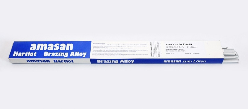 

Lut twardy otulony do aluminium AL4 2,0 x 500mm
