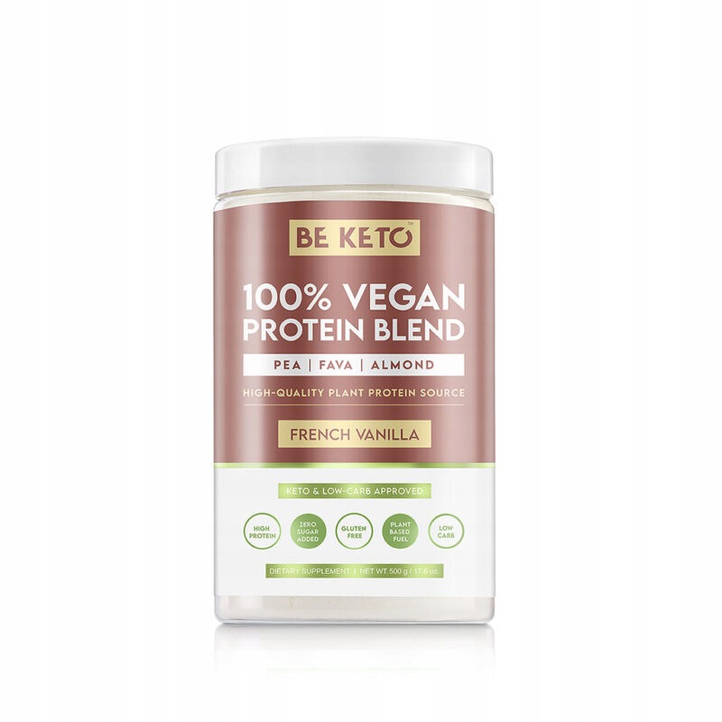 Veganské bílkoviny Francouzská Vanilka 500 g Beketo