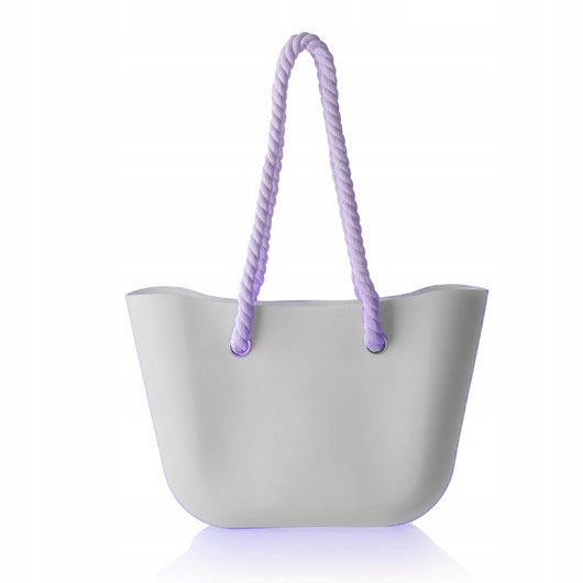 

O Torba Gumowa Torebka Hobo Jelly Shopper Bag Tgla