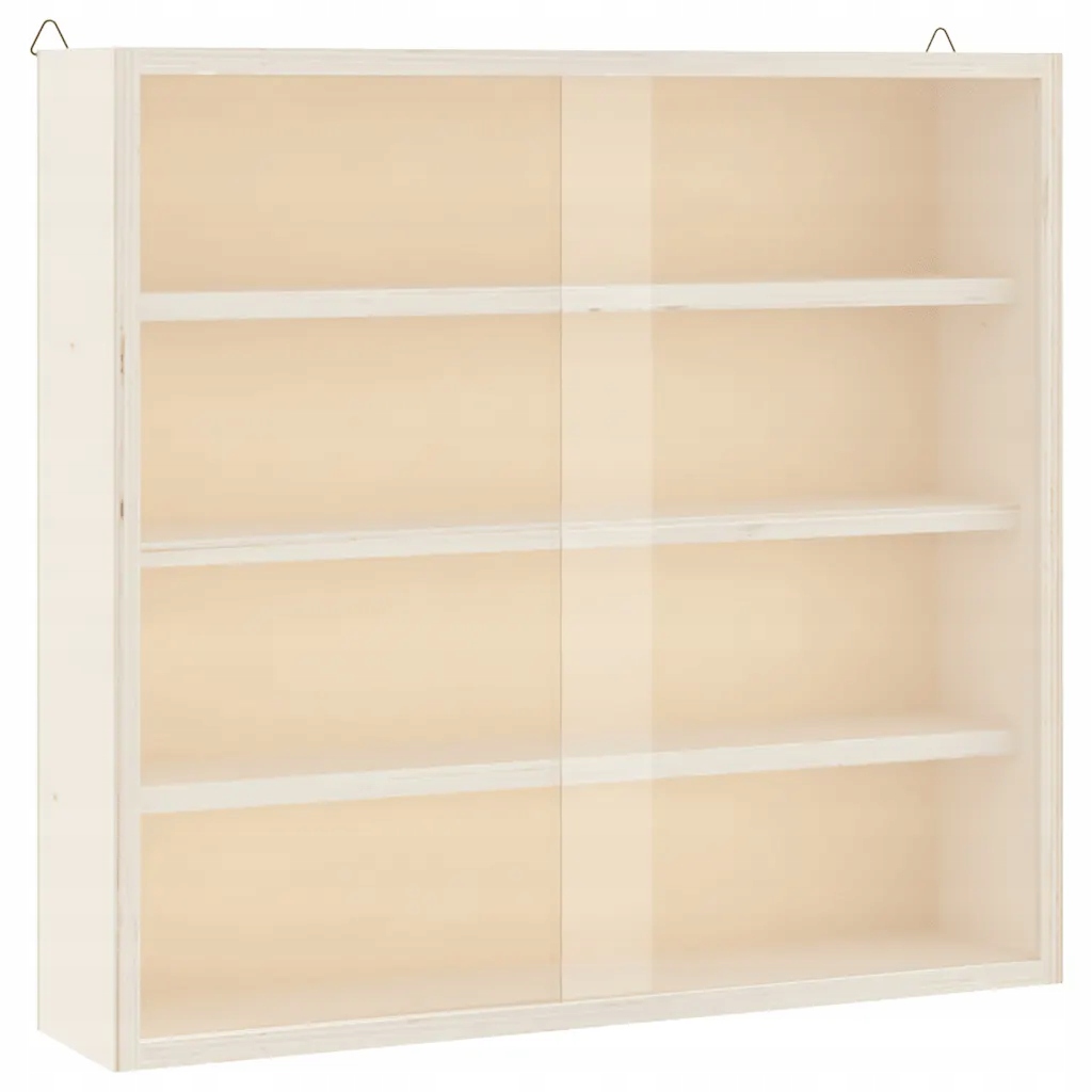 Dřevěná sběratelská vitrína 40 x 8,5 x 37 cm, překližka