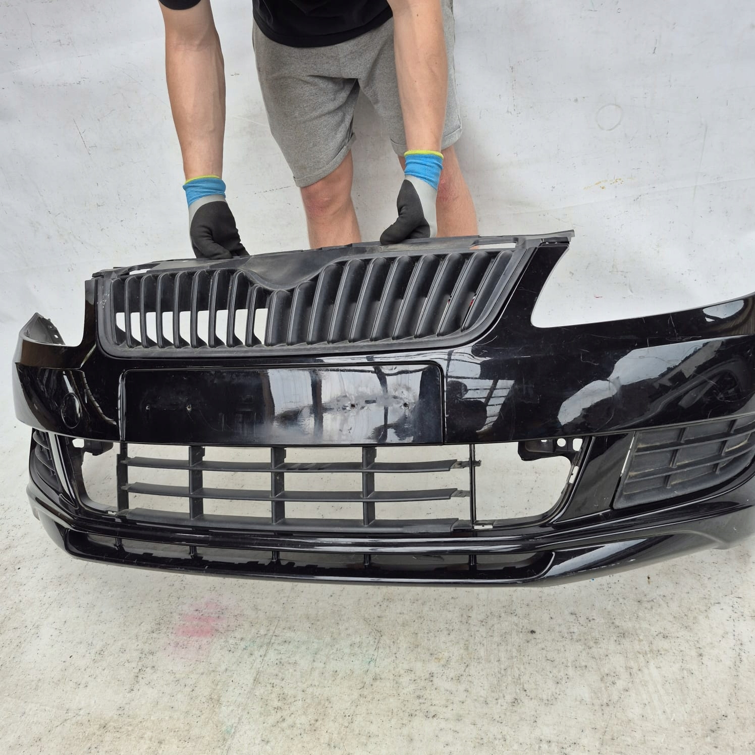 SKODA FABIA II 2 MONTE CARLO LIFT 10-14 bumper front front