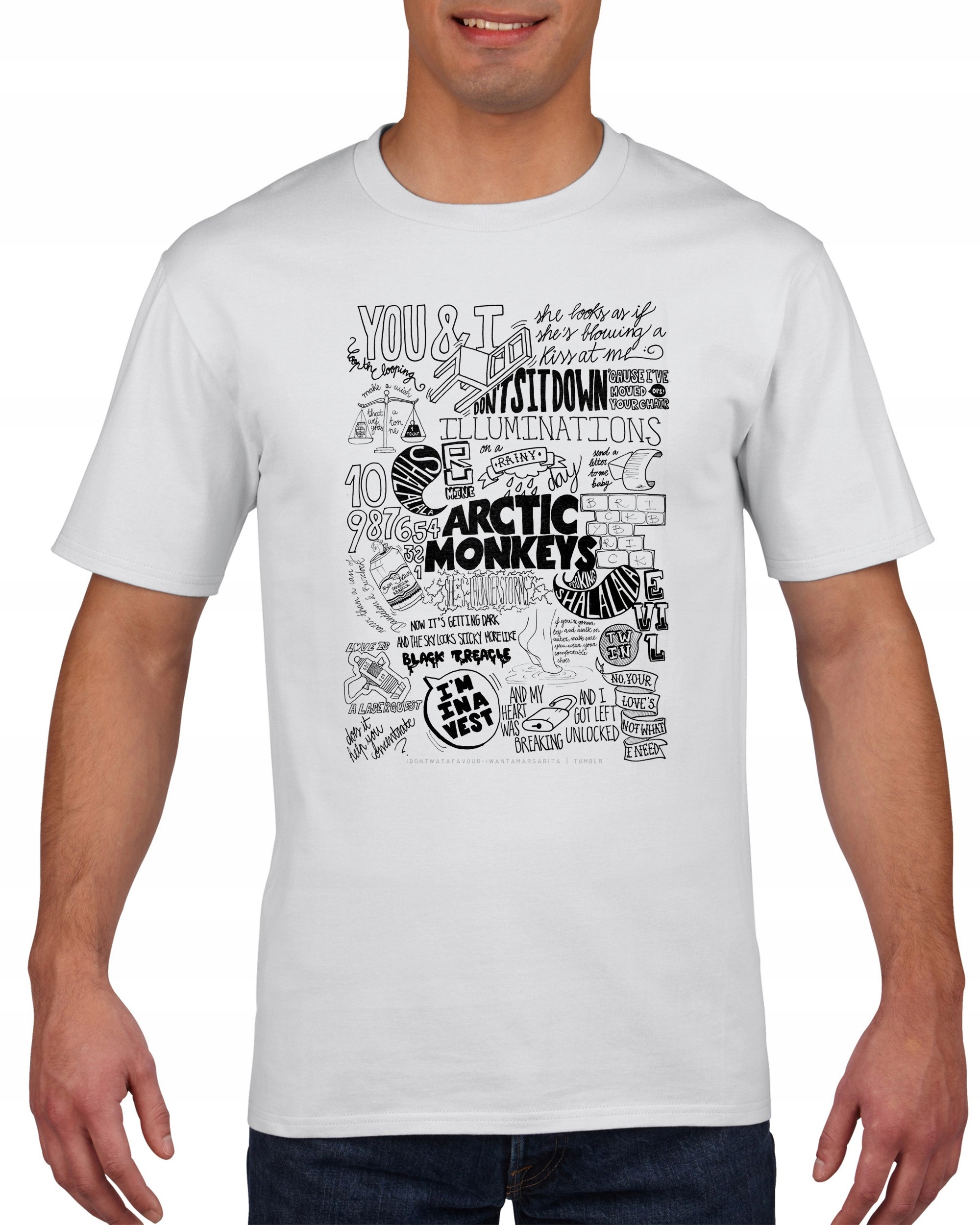 

Koszulka męska Arctic Monkeys XXL