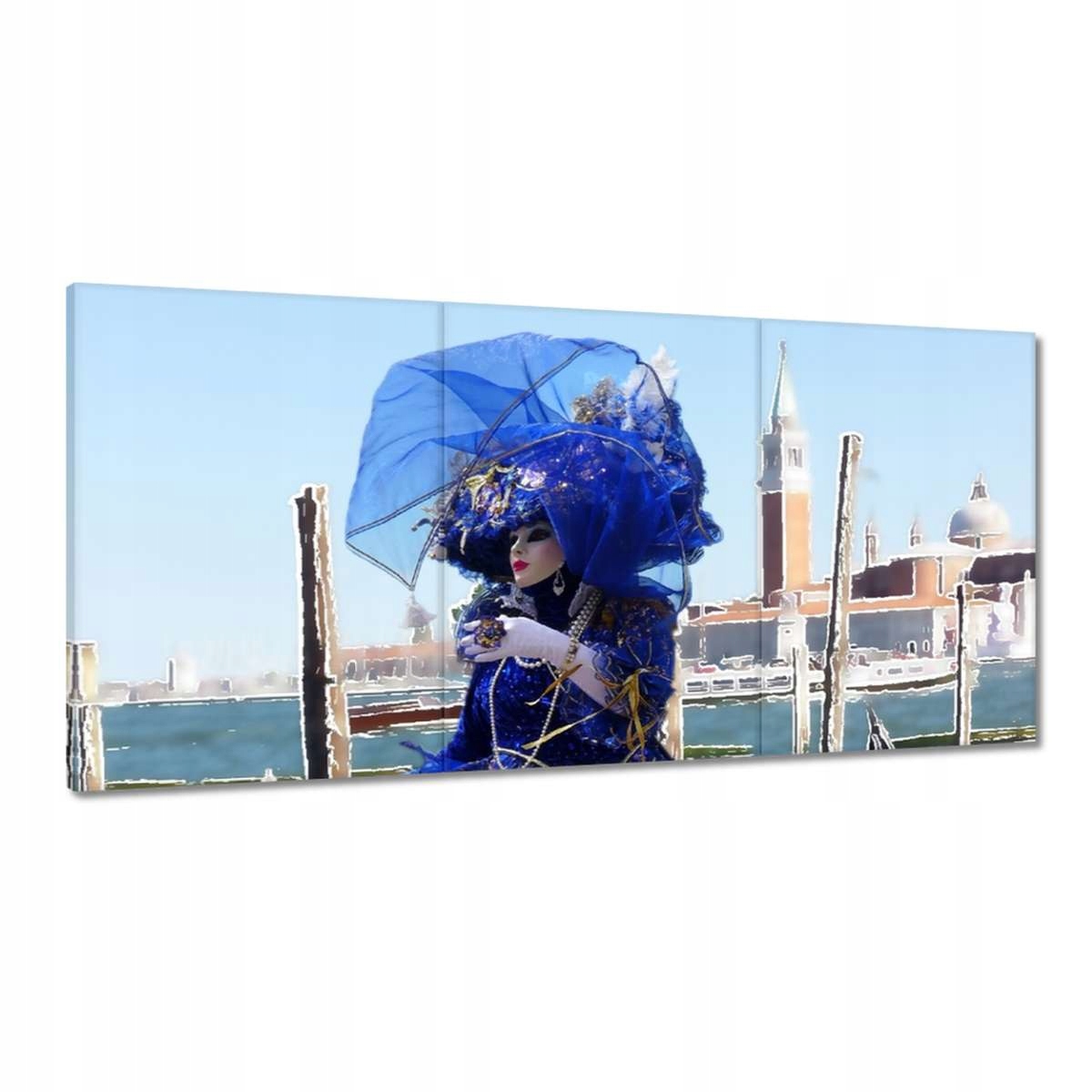 Obrazy 180x90 Benátky Karneval