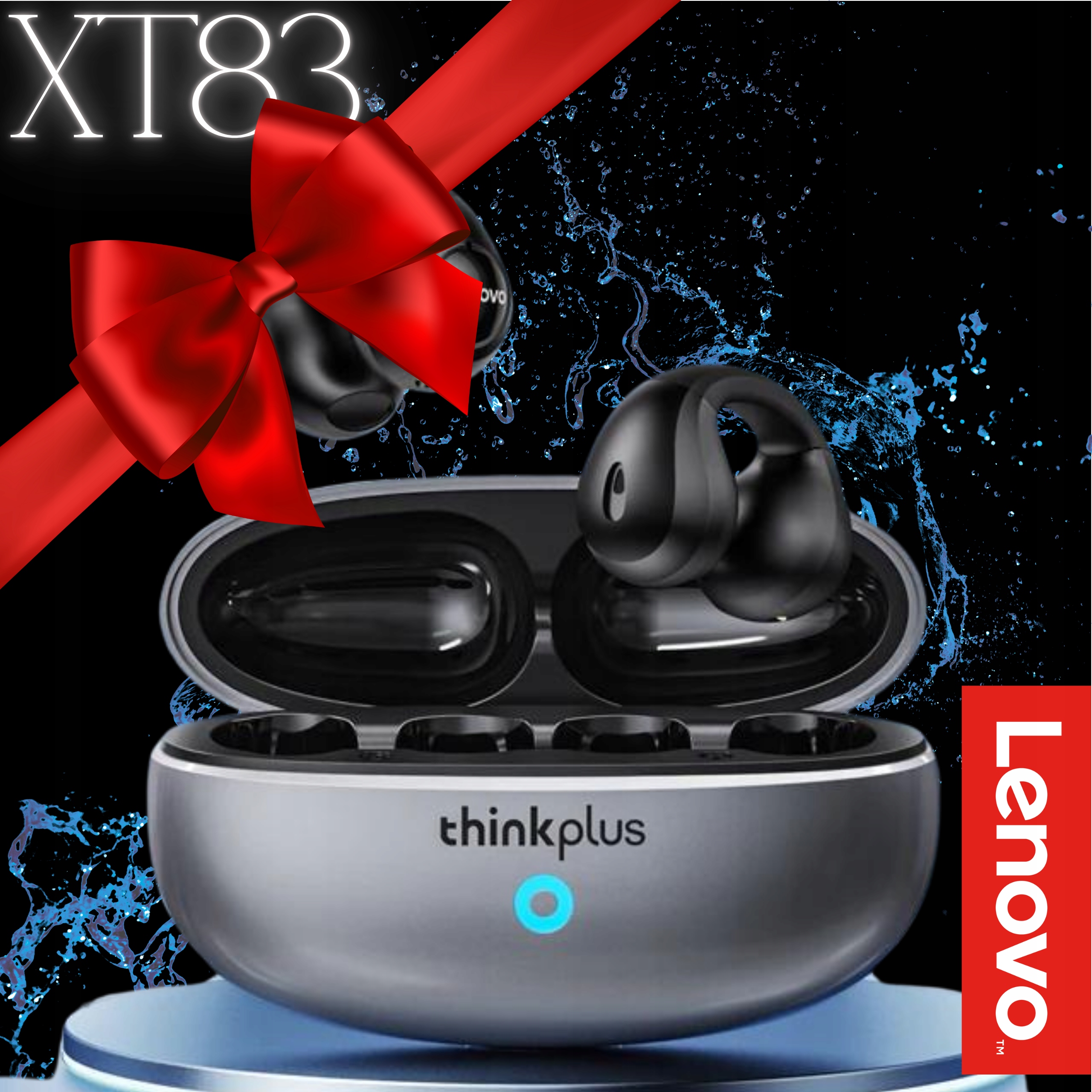 SŁUCHAWKI SPORTOWE BEZPRZEWODOWE LENOVO SŁUCHAWKI BEZPRZEWODOWE SPORTOWE EAN (GTIN) 0641094049539