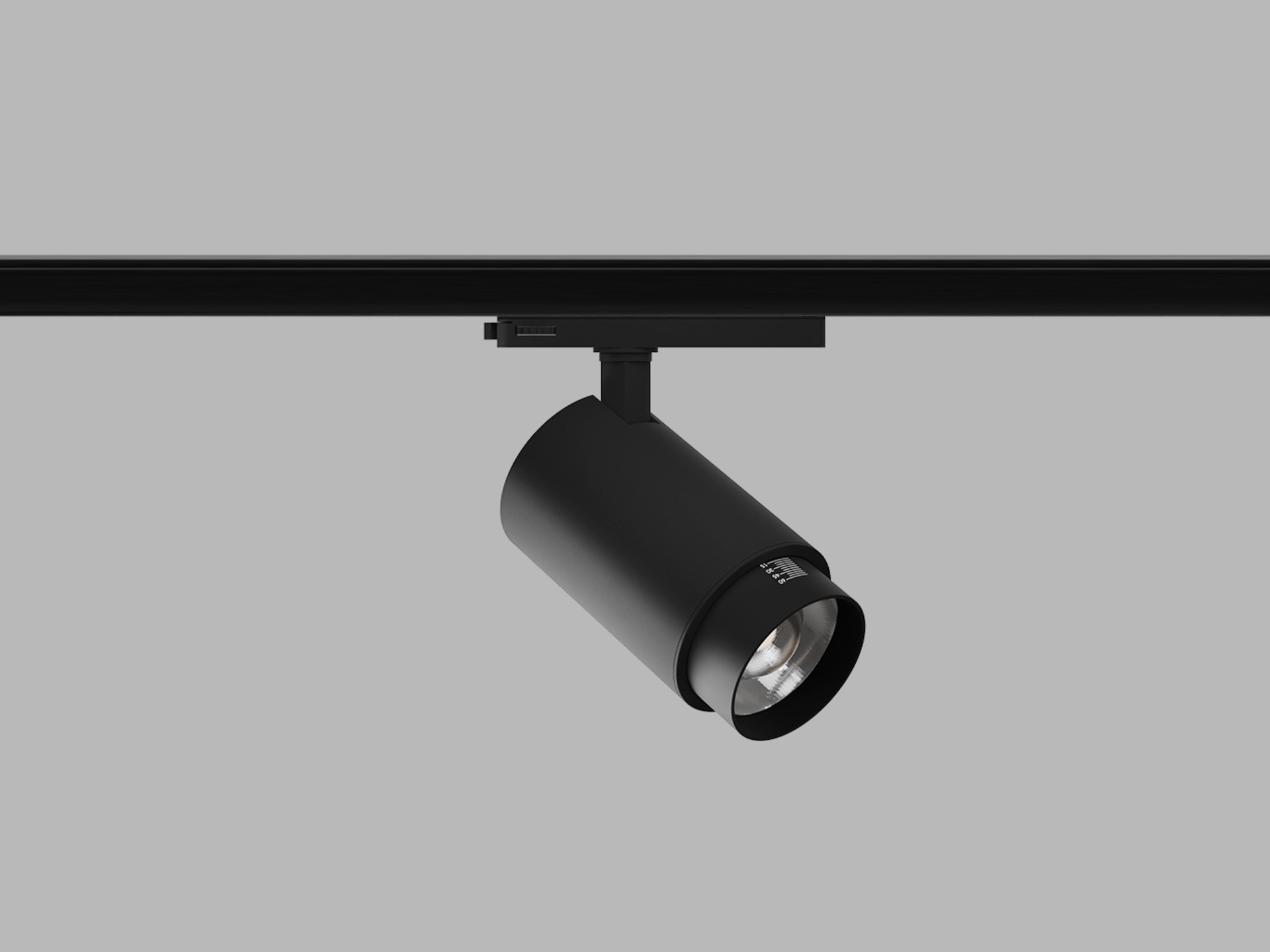 LED2 6095343D Lištové svietidlo Leon, B Dali/push DIM 35W 4000K čierna