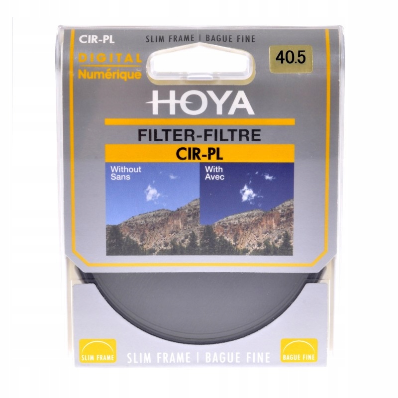 

Filtr polaryzacyjny Hoya Pl-cir Slim 40,5 mm