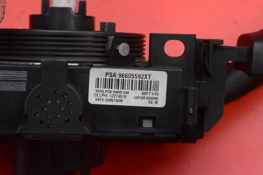commande levier commodo sous volant PAJAK 96605592XT PEUGEOT 307 5D HB LIFT 05-08