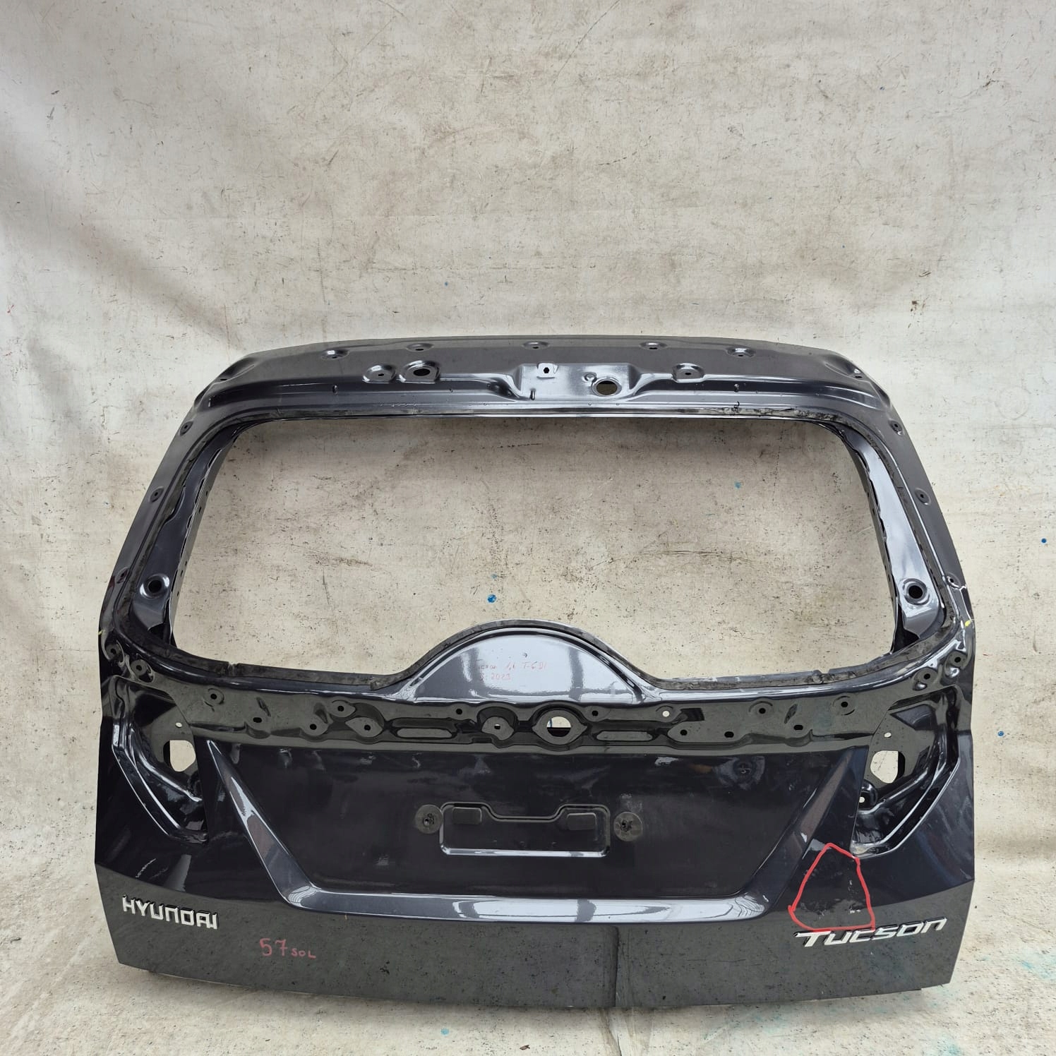 HYUNDAI TUCSON IV 20- trunk door boot rear part rear
