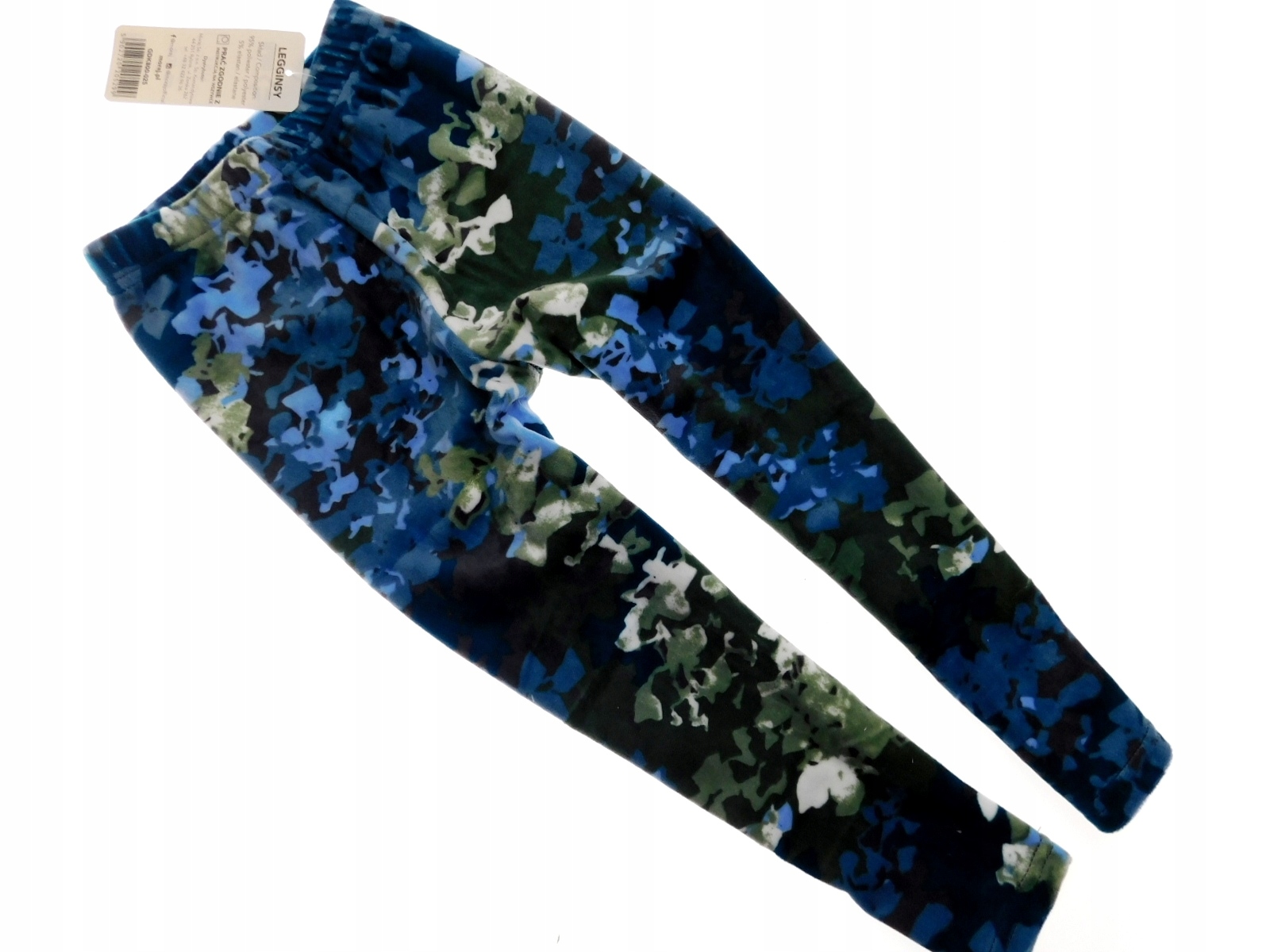 

Ciepłe Legginsy Plusz Welur Moraj 110-116